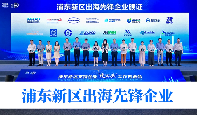 全球化服务获认证！w66国际·利来获评浦东新区首批“出海先锋企业”