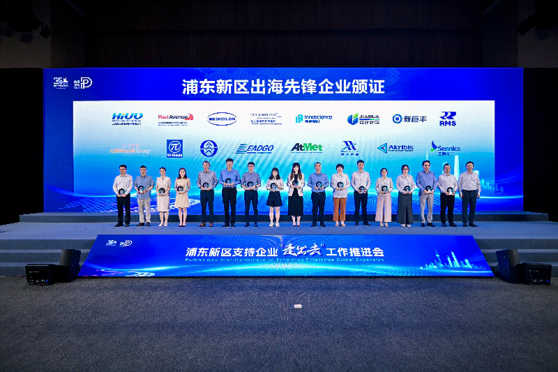 w66国际·利来获评浦东新区首批“出海先锋企业”.webp